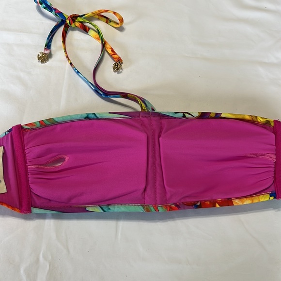 Roberto Cavalli Beachwear Bikini Fascia Bandeau Size S NWT - Picture 11 of 11